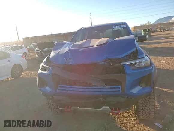 2023 Chevrolet Colorado 4WD ZR2 with VIN 1GCPTFEK9P1260839, listed as a Copart auction lot 88793675 with Not provided miles and Salvage title. Bid and sale history available at DreamBid. Image 11.