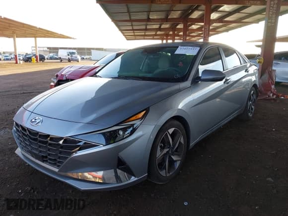 ✅ 2021 Hyundai Elantra Limited • VIN: 5NPLP4AG7MH028883 • Lot: 43427337. Listed on IAAI with 62,150 mi. Free auction sales archive from the USA and detailed vehicle history report at DreamBid. Image 2.