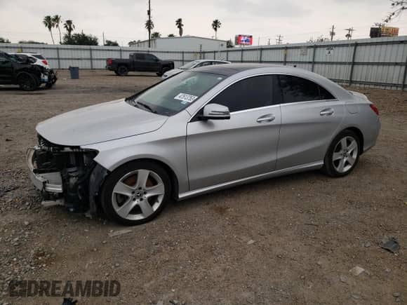 2018 Mercedes-Benz CLA 250 with VIN WDDSJ4EB2JN570731, listed as a Copart auction lot 47513753 with 38,741 mi miles and . Bid and sale history available at DreamBid. Image 1.