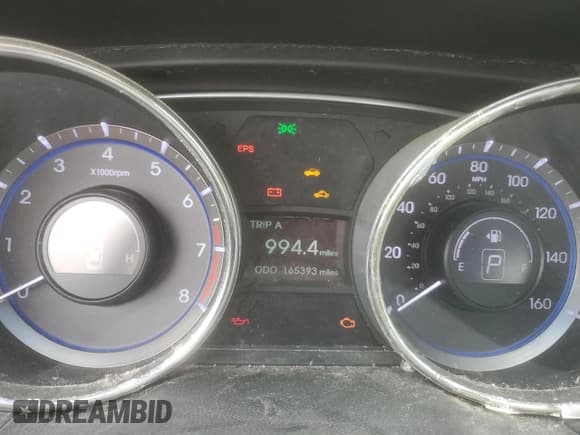 ✅ 2011 Hyundai Sonata SE • VIN: 5NPEC4AC1BH142960 • Lot: 69755574. Listed on Copart with 165,393 mi. Free auction sales archive from the USA and detailed vehicle history report at DreamBid. Image 9.