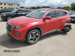 ✅ 2023 Hyundai Tucson SEL • VIN: 5NMJF3AE8PH184788 • Lot: 71109124. Wystawiony na Copart z przebiegiem 59 988 mil. Bezpłatny archiwum sprzedaży aukcyjnych z USA i szczegółowy raport historii pojazdu na DreamBid. Zdjęcie 1.