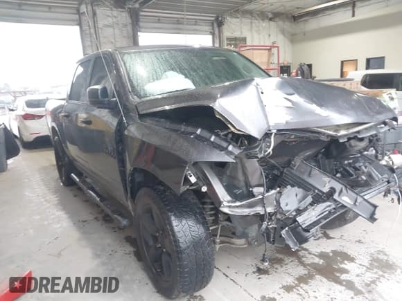 ✅ 2018 Ram 1500 Tradesman • VIN: 1C6RR7KT7JS192172 • Lot: 41540933. Listed on IAAI with 86,829 mi. Free auction sales archive from the USA and detailed vehicle history report at DreamBid. Image 1.