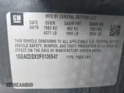 ✅ 2015 Cadillac ATS Performance RWD • VIN: 1G6AC5SX2F0136547 • Lot: 41598604. Wystawiony na IAAI z przebiegiem 80 460 mil. Bezpłatny archiwum sprzedaży aukcyjnych z USA i szczegółowy raport historii pojazdu na DreamBid. Zdjęcie 9.