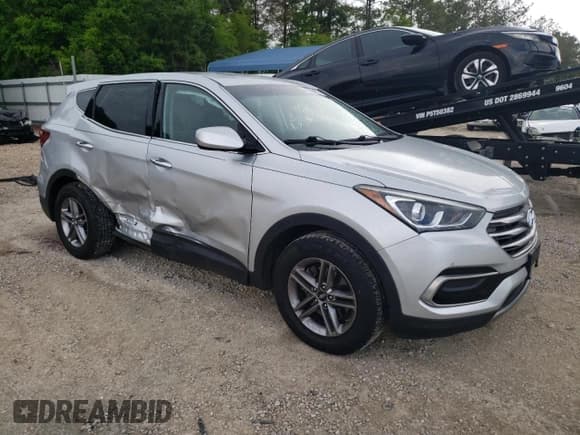 ✅ 2017 Hyundai Santa Fe 2.4L • VIN: 5XYZT3LB2HG468590 • Лот: 47196203. Опубликован ранее на Copart с пробегом 105 153 миль. Бесплатный доступ к архиву аукционных продаж из США и подробный отчёт об истории автомобиля на DreamBid. Изображение 4.