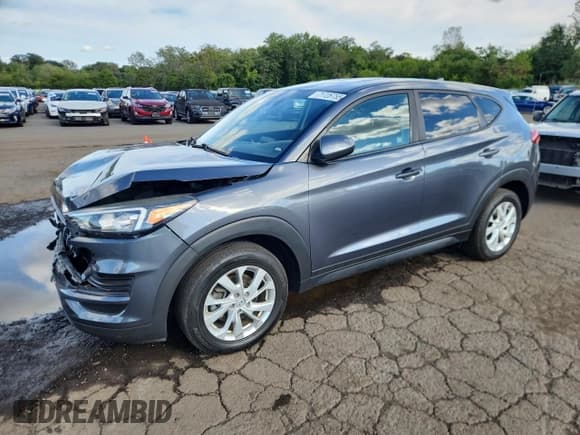 ✅ 2019 Hyundai Tucson SE • VIN: KM8J2CA46KU845783 • Лот: 71726755. Опубликован ранее на Copart с пробегом 133 494 миль. Бесплатный доступ к архиву аукционных продаж из США и подробный отчёт об истории автомобиля на DreamBid. Изображение 1.