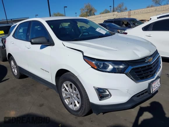 ✅ 2019 Chevrolet Equinox LS • VIN: 3GNAXHEV0KS564429 • Лот: 43781883. Опубликован ранее на IAAI с пробегом 103 493 миль. Бесплатный доступ к архиву аукционных продаж из США и подробный отчёт об истории автомобиля на DreamBid. Изображение 1.
