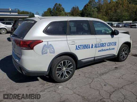 2017 Mitsubishi Outlander ES с VIN JA4AZ2A35HZ036153, выставлен на аукционе Copart как лот 85864605 с пробегом 154 255 миль миль и Списание • Salvage title. История ставок и продаж доступна на DreamBid. Изображение 3.