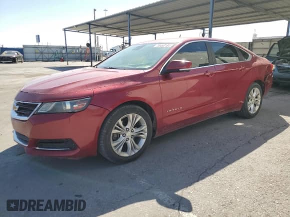 ✅ 2014 Chevrolet Impala LT • VIN: 2G1115SL2E9112326 • Лот: 70460164. Опубликован ранее на Copart с пробегом 184 313 миль. Бесплатный доступ к архиву аукционных продаж из США и подробный отчёт об истории автомобиля на DreamBid. Изображение 1.