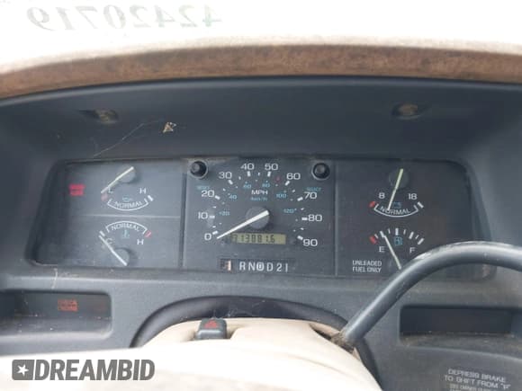✅ 1993 Ford Aerostar • VIN: 1FMCA11U6PZB41223 • Lot: 42420719. Listed on IAAI with 313,881 mi. Free auction sales archive from the USA and detailed vehicle history report at DreamBid. Image 7.