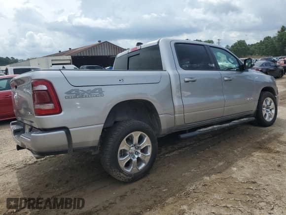 ✅ 2020 Ram 1500 Big Horn • VIN: 1C6SRFFT5LN364044 • Lot: 59176725. Listed on Copart with 139,546 mi. Free auction sales archive from the USA and detailed vehicle history report at DreamBid. Image 3.