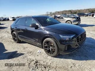 ✅ 2021 Audi SQ8 Prestige • VIN: WA1CWBF19MD017881 • Lot: 72289762. Listed on Copart with 33,906 mi. Free auction sales archive from the USA and detailed vehicle history report at DreamBid. Image 4.