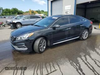 ✅ 2017 Hyundai Sonata Sport • VIN: 5NPE34AB8HH517789 • Лот: 61440635. Опубликован ранее на Copart с пробегом 130 454 миль. Бесплатный доступ к архиву аукционных продаж из США и подробный отчёт об истории автомобиля на DreamBid. Изображение 1.