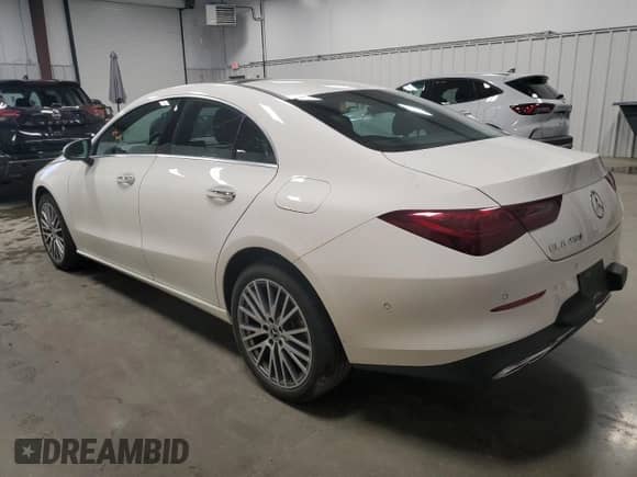 2025 Mercedes-Benz CLA 250 с VIN W1K5J4GB3SN509707, выставлен на аукционе Copart как лот 86892965 с пробегом 32 116 миль миль и Чистый • Clean title. История ставок и продаж доступна на DreamBid. Изображение 2.