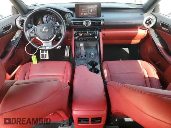 ✅ 2022 Lexus IS 350 F Sport • VIN: JTHGZ1B26N5049981 • Lot: 57128775. Listed on Copart with 41,516 mi. Free auction sales archive from the USA and detailed vehicle history report at DreamBid. Image 8.