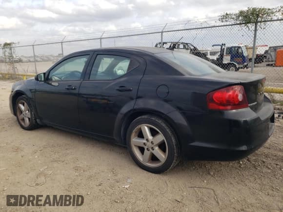 ✅ 2012 Dodge Avenger SE • VIN: 1C3CDZABXCN247351 • Лот: 82784584. Опубликован ранее на Copart с пробегом 168 920 миль. Бесплатный доступ к архиву аукционных продаж из США и подробный отчёт об истории автомобиля на DreamBid. Изображение 2.