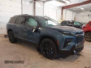 2025 Chevrolet Traverse AWD RS with VIN 1GNEVLRS9SJ262441, listed as a IAAI auction lot 42921305 with Not provided miles and . Bid and sale history available at DreamBid. Image 1.