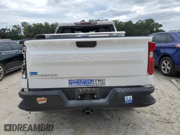 ✅ 2025 Chevrolet Silverado 1500 Work Truck • VIN: 1GCPAAEK2SZ103480 • Lot: 80484055. Wystawiony na Copart z przebiegiem 41 027 mil. Bezpłatny archiwum sprzedaży aukcyjnych z USA i szczegółowy raport historii pojazdu na DreamBid. Zdjęcie 6.