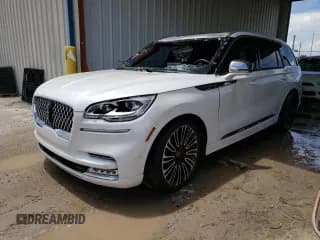 ✅ 2020 Lincoln Aviator Black Label • VIN: 5LM5J9XC1LGL34260 • Lot: 64352603. Listed on Copart with Not provided. Free auction sales archive from the USA and detailed vehicle history report at DreamBid. Image 1.