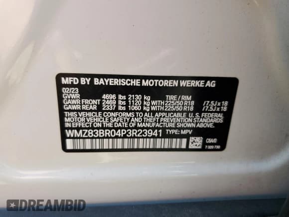 ✅ 2023 MINI Countryman Cooper S • VIN: WMZ83BR04P3R23941 • Lot: 69262445. Wystawiony na Copart z przebiegiem 2 467 mil. Bezpłatny archiwum sprzedaży aukcyjnych z USA i szczegółowy raport historii pojazdu na DreamBid. Zdjęcie 12.