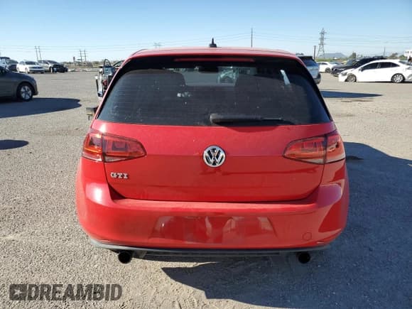 ✅ 2017 Volkswagen Golf GTI S • VIN: 3VW4T7AU8HM005455 • Lot: 91260935. Wystawiony na Copart z przebiegiem 72 882 mil. Bezpłatny archiwum sprzedaży aukcyjnych z USA i szczegółowy raport historii pojazdu na DreamBid. Zdjęcie 6.