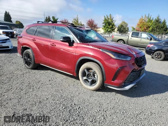 ✅ 2023 Toyota Highlander XSE • VIN: 5TDKDRBH5PS507780 • Lot: 81340295. Listed on Copart with 46,527 mi. Free auction sales archive from the USA and detailed vehicle history report at DreamBid. Image 4.