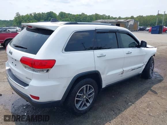 2018 Jeep Grand Cherokee Limited z VIN 1C4RJEBG3JC471734, wystawiony jako IAAI lot #42435256 z przebiegiem 68 312 mil mil oraz . Historia ofert i sprzedaży dostępna na DreamBid. Obrazek 4.