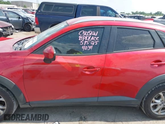✅ 2018 Mazda CX-3 Sport • VIN: JM1DKFB77J1324034 • Lot: 42299034. Listed on IAAI with 85,212 mi. Free auction sales archive from the USA and detailed vehicle history report at DreamBid. Image 13.