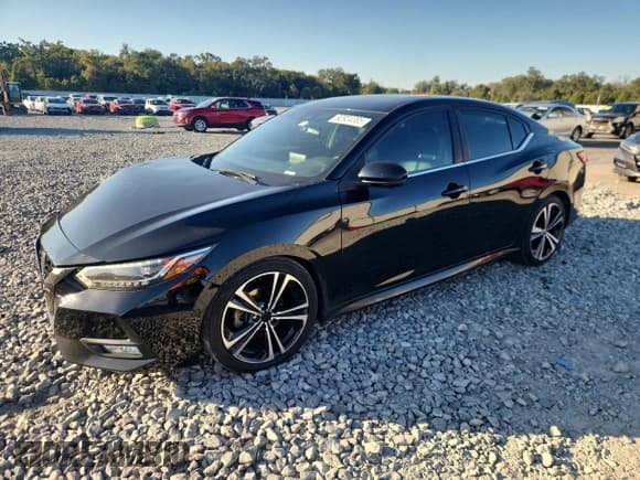 ✅ 2020 Nissan Sentra SR • VIN: 3N1AB8DV4LY267190 • Lot: 92924385. Listed on Copart with 124,246 mi. Free auction sales archive from the USA and detailed vehicle history report at DreamBid. Image 1.