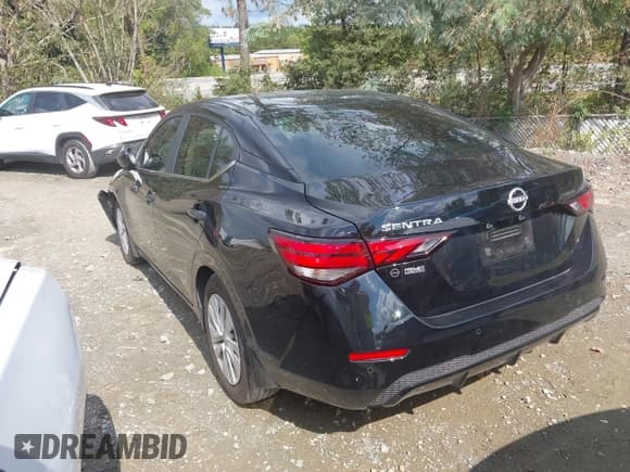 ✅ 2025 Nissan Sentra S • VIN: 3N1AB8BV9SY232274 • Lot: 43405867. Listed on IAAI with 6,427 mi. Free auction sales archive from the USA and detailed vehicle history report at DreamBid. Image 3.