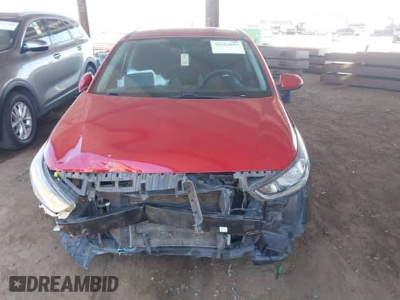 2019 Hyundai Accent SE z VIN 3KPC24A39KE045195, wystawiony jako IAAI lot #42542047 z przebiegiem 135 321 mil mil oraz . Historia ofert i sprzedaży dostępna na DreamBid. Obrazek 12.