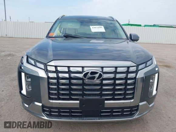 ✅ 2025 Hyundai Palisade Calligraphy • VIN: KM8R74GE3SU935094 • Lot: 43072689. Wystawiony na IAAI z przebiegiem 393 mil. Bezpłatny archiwum sprzedaży aukcyjnych z USA i szczegółowy raport historii pojazdu na DreamBid. Zdjęcie 12.