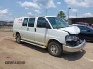 ✅ 2021 Chevrolet Express Cargo • VIN: 1GCWGAFP8M1174186 • Lot: 42342126. Listed on IAAI with 59,587 mi. Free auction sales archive from the USA and detailed vehicle history report at DreamBid. Image 1.