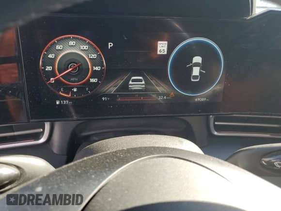 2022 Hyundai Elantra Limited with VIN KMHLP4AG6NU318762, listed as a Copart auction lot 71452835 with 69,089 mi miles and Salvage title. Bid and sale history available at DreamBid. Image 9.