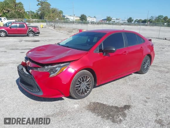 ✅ 2021 Toyota Corolla LE • VIN: 5YFEPMAE4MP181747 • Lot: 43768338. Listed on IAAI with 77,267 mi. Free auction sales archive from the USA and detailed vehicle history report at DreamBid. Image 19.
