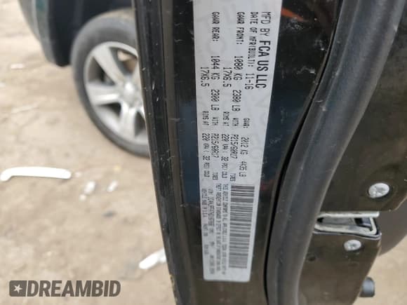 ✅ 2017 Jeep Patriot High Altitude • VIN: 1C4NJPFA7HD187866 • Lot: 44924655. Listed on Copart with 130,170 mi. Free auction sales archive from the USA and detailed vehicle history report at DreamBid. Image 13.