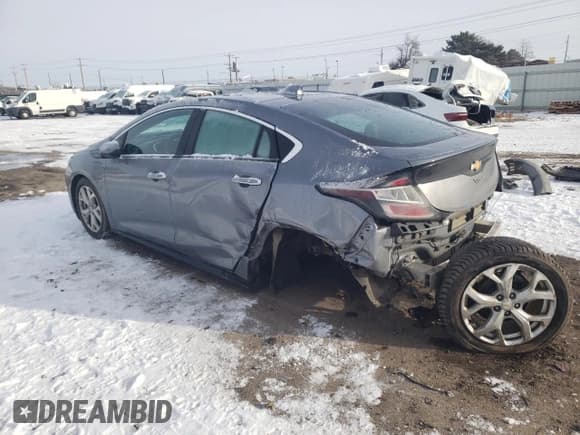 ✅ 2018 Chevrolet Volt Premier • VIN: 1G1RD6S58JU118369 • Lot: 36872994. Wystawiony na Copart z przebiegiem 116 286 mil. Bezpłatny archiwum sprzedaży aukcyjnych z USA i szczegółowy raport historii pojazdu na DreamBid. Zdjęcie 2.