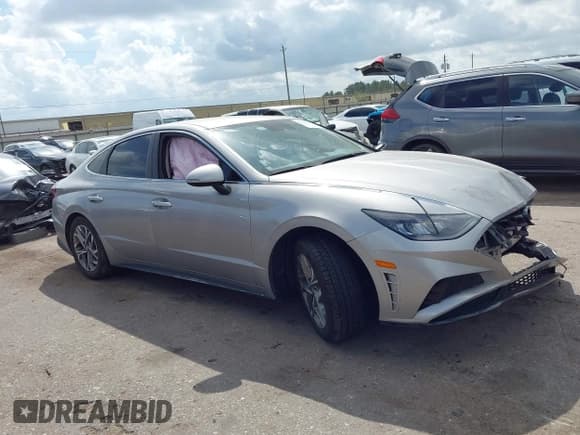 ✅ 2021 Hyundai Sonata SEL • VIN: KMHL64JA9MA148766 • Лот: 43294267. Опубликован ранее на IAAI с пробегом 53 471 миль. Бесплатный доступ к архиву аукционных продаж из США и подробный отчёт об истории автомобиля на DreamBid. Изображение 1.