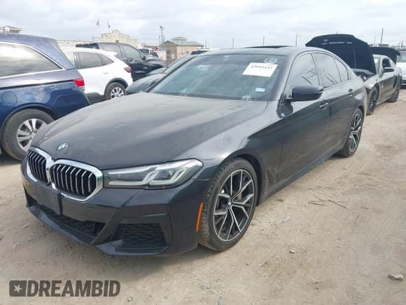 ✅ 2021 BMW 5 Series 530i • VIN: WBA53BH04MCF37326 • Lot: 42044445. Listed on IAAI with 43,663 mi. Free auction sales archive from the USA and detailed vehicle history report at DreamBid. Image 2.