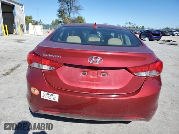 ✅ 2013 Hyundai Elantra GLS • VIN: 5NPDH4AEXDH417503 • Lot: 89559035. Listed on Copart with 106,858 mi. Free auction sales archive from the USA and detailed vehicle history report at DreamBid. Image 6.