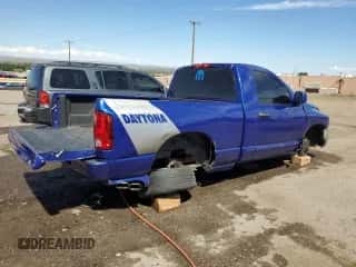 2005 Dodge 1500 SLT z VIN 1D7HA16D45J586208, wystawiony jako Copart lot #68765284 z przebiegiem 187 959 mil mil oraz Szkoda całkowita • Salvage title. Historia ofert i sprzedaży dostępna na DreamBid. Obrazek 3.