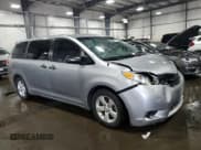 ✅ 2012 Toyota Sienna • VIN: 5TDZK3DC3CS240569 • Lot: 63664415. Listed on Copart with 129,329 mi. Free auction sales archive from the USA and detailed vehicle history report at DreamBid. Image 4.
