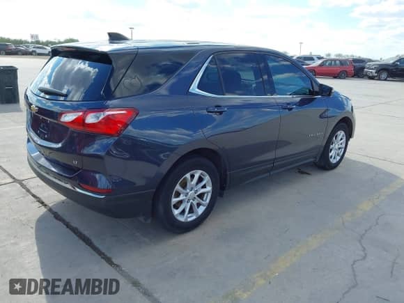 2018 Chevrolet Equinox LT with VIN 3GNAXJEV6JL394531, listed as a IAAI auction lot 43302796 with 108,661 mi miles and . Bid and sale history available at DreamBid. Image 4.