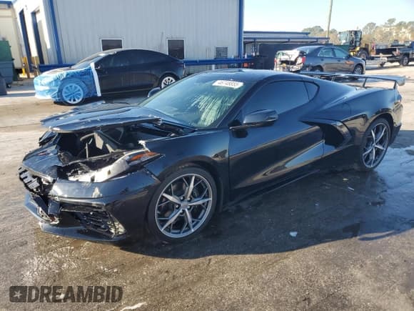 ✅ 2023 Chevrolet Corvette 1LT • VIN: 1G1YA2D45P5133318 • Lot: 46748855. Listed on Copart with 33,786 mi. Free auction sales archive from the USA and detailed vehicle history report at DreamBid. Image 1.