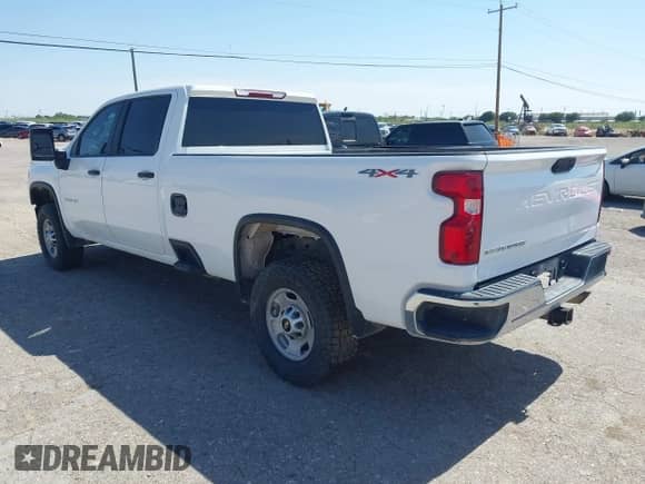 2020 Chevrolet Silverado 2500HD Work Truck z VIN 1GC1YLE70LF160658, wystawiony jako IAAI lot #42499550 z przebiegiem 148 081 mil mil oraz . Historia ofert i sprzedaży dostępna na DreamBid. Obrazek 3.