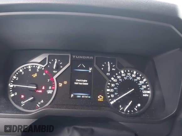 ✅ 2022 Toyota Tundra SR5 • VIN: 5TFLA5DA1NX043268 • Lot: 42885908. Listed on IAAI with 65,161 mi. Free auction sales archive from the USA and detailed vehicle history report at DreamBid. Image 7.