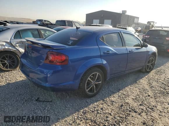 2013 Dodge Avenger SXT с VIN 1C3CDZCB5DN506245, выставлен на аукционе Copart как лот 69720594 с пробегом 71 715 миль миль и Списание • Salvage title. История ставок и продаж доступна на DreamBid. Изображение 3.