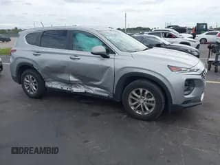 ✅ 2020 Hyundai Santa Fe SE • VIN: 5NMS23AD1LH245707 • Lot: 43624091. Listed on IAAI with 35,722 mi. Free auction sales archive from the USA and detailed vehicle history report at DreamBid. Image 1.