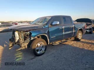 ✅ 2021 Ram 1500 Lone Star • VIN: 1C6RREFT9MN502484 • Lot: 91032085. Listed on Copart with 108,608 mi. Free auction sales archive from the USA and detailed vehicle history report at DreamBid. Image 1.