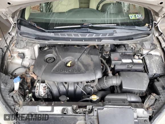 2013 Hyundai Elantra Limited with VIN 5NPDH4AE1DH186037, listed as a Copart auction lot 89881815 with 228,802 mi miles and Salvage title. Bid and sale history available at DreamBid. Image 11.