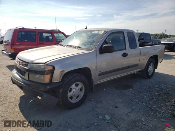 2008 Chevrolet Colorado 1LT z VIN 1GCCS39E188196342, wystawiony jako Copart lot #62770815 z przebiegiem 167 461 mil mil oraz Szkoda całkowita • Salvage title. Historia ofert i sprzedaży dostępna na DreamBid. Obrazek 1.